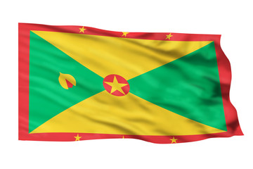 Grenada Flag.
