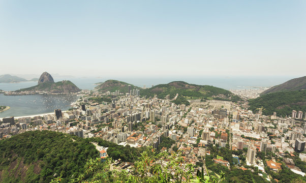 View over Rio from Corcovado