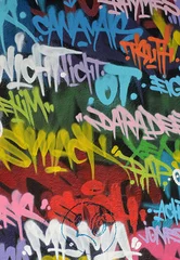 Zelfklevend Fotobehang Graffiti graffiti