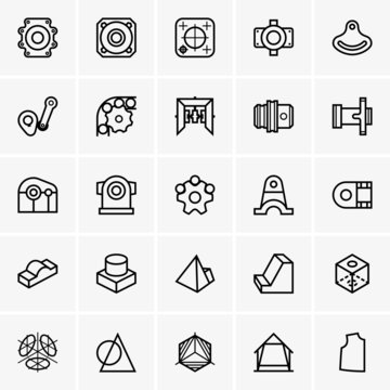 Set of Engineering icons