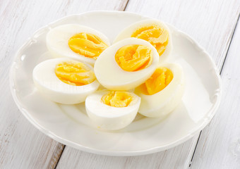 Boiled eggs