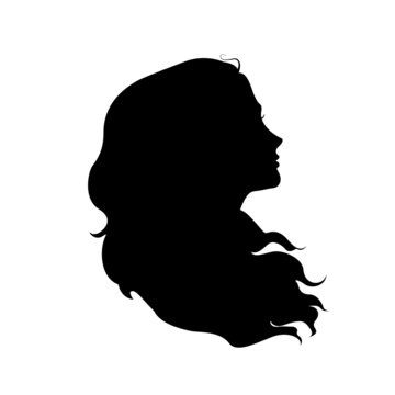 recommend clip art: Silhouette of woman