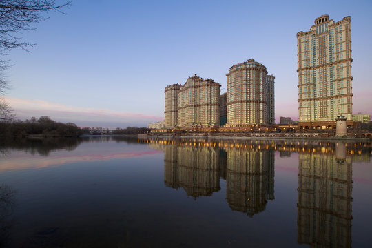 View on luxury residential complex Alie Parusa