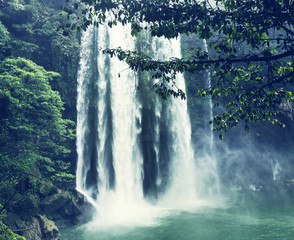 Waterfall in Mexico