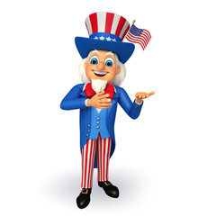 Illustration of Uncle Sam