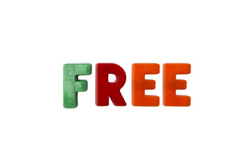Letter magnets FREE