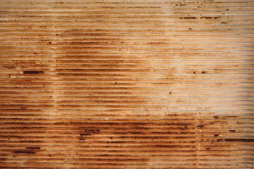 Naklejka premium Hintergrund verrostetes Wellblech