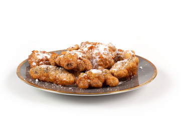 le frittelle appena fritte