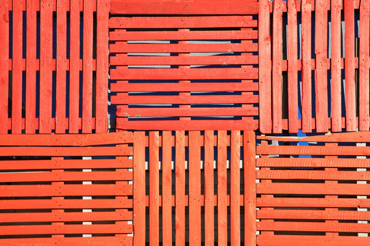 wooden pallets background