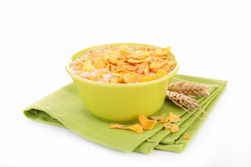 bowl of cornflakes