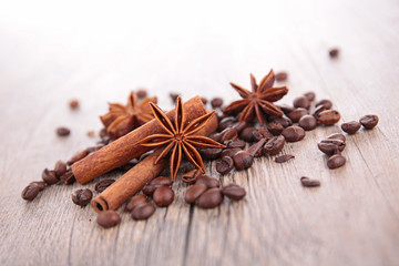coffee bean and anise