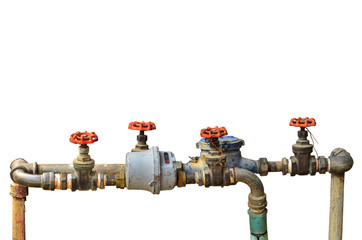 Water valve and steel pipe