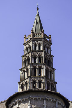 saint Sernin Parvis,1987,  France, Basilique Saint-Sernin de Tou