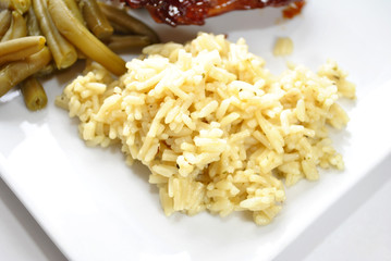 Side Dish of Herb and Butter Rice