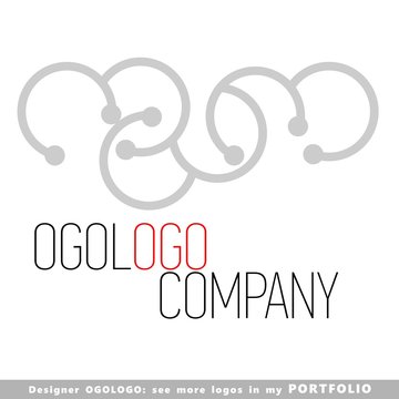 ring, abstract, business, logo, emblem, vector