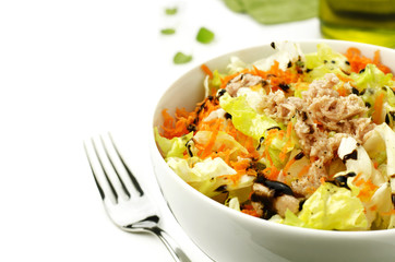 Salad with tuna