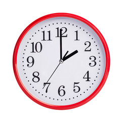 Exactly two on round clock face