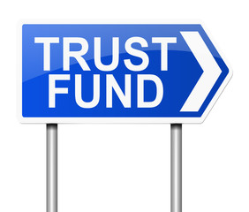 Trust fund concept.