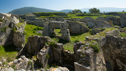 The castle of Lefkada