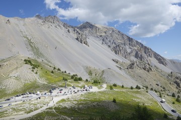 View from Col d'Izoard (2,361 m ) France
