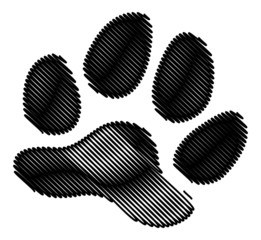 EMPREINTE PATTE CHIEN
