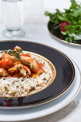 chicken with mushrooms