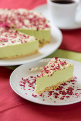 mint cheesecake