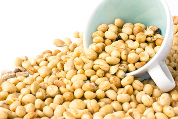 unroasted coffee beans