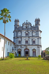 Fototapeta na wymiar Church of St. Francis of Assisi; Goa, India