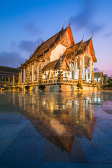Naklejka premium Wat Suthat in Bangkok