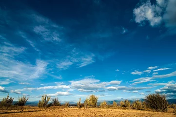 Fototapete Rund Desert and Blue Sky © jkraft5