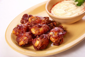 roasted chicken wings