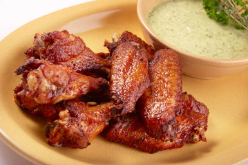 roasted chicken wings