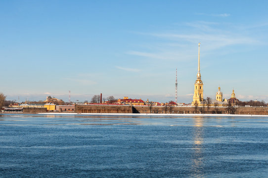The Peter and Paul Fortress, St.Petersburg, Russia