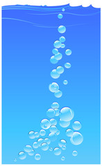 underwater bubbles