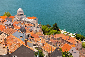 Obraz premium Cathedral of St. James in Sibenik, Croatia