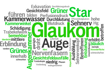 Glaukom (Grüner Star, Auge, Erblindung)