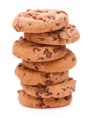 Chocolate homemade pastry cookies