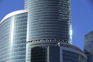 Obraz premium Business offices and trade centers in the business area 
