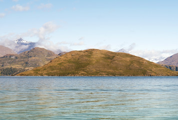 Naklejka premium magnificent fabulous scenery in New Zealand, Lake Tekapo