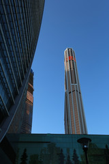 Business offices and trade centers in the business area "Moscow-