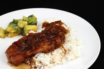 Braised Pork Chop Dinner