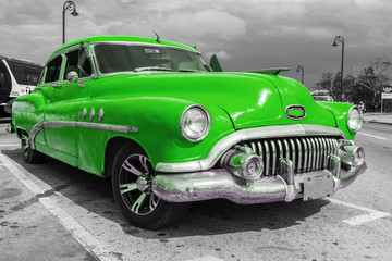 Obraz premium Stary amerykański samochód