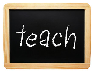 teach chalkboard