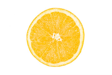 Orange isolated on white background