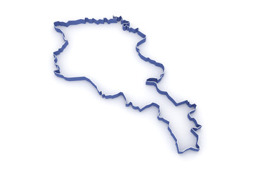 Map of Armenia
