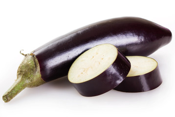 Fresh eggplant