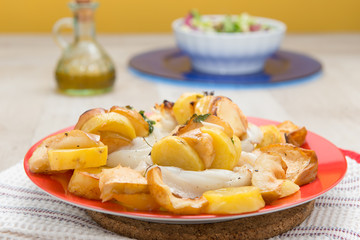 Seppie ripiene con patate e mele renette