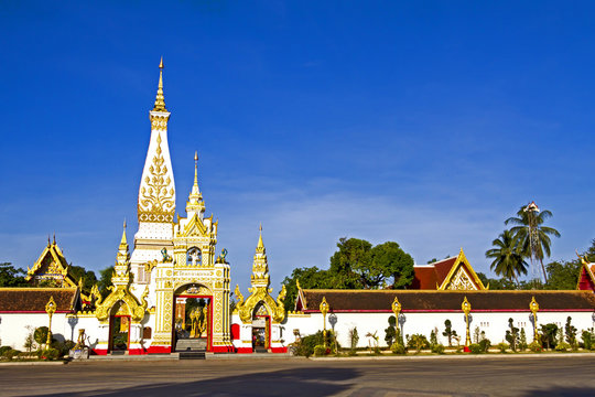 sky front Wat Phra That Phanom