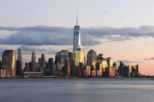 Manhattan Downtown Skyline - New York City